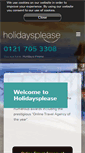 Mobile Screenshot of holidaysplease.co.uk